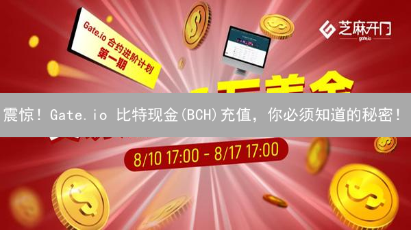 震惊！Gate.io 比特现金(BCH)充值，你必须知道的秘密！