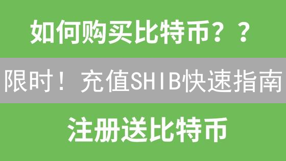 限时！充值SHIB快速指南：新手必看，错过后悔！